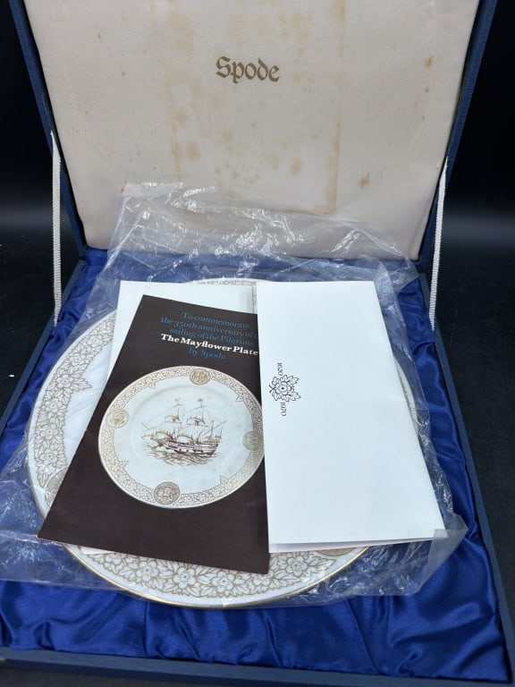 Spode "The Mayflower Plate" - 5