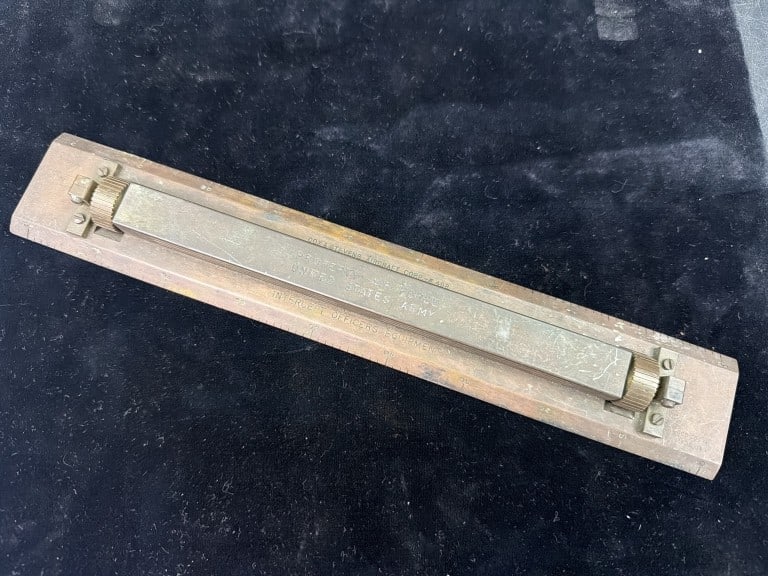 Vintage Military Rolling Parallel Rule: Older navigational drafting tool used for chart plotting. Measures 12" x 2". See pictures, condition appears good for age and use. No refunds given.