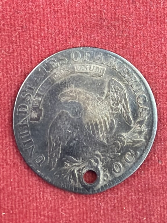 1818 Capped Bust Silver Half Dollar - 2