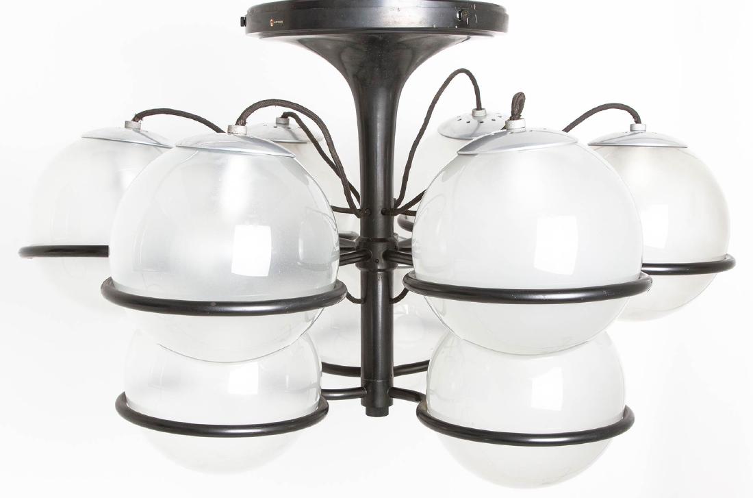 Arteluce, 1963, 2042/9 mod. Lacquered aluminum lamp (1 of 5)