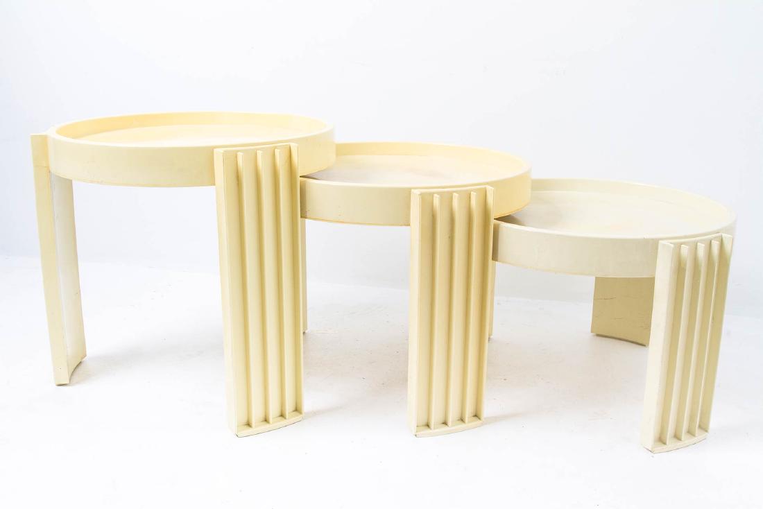 Cassina, designed by G. Frattini. Three small ABS (1 of 5)