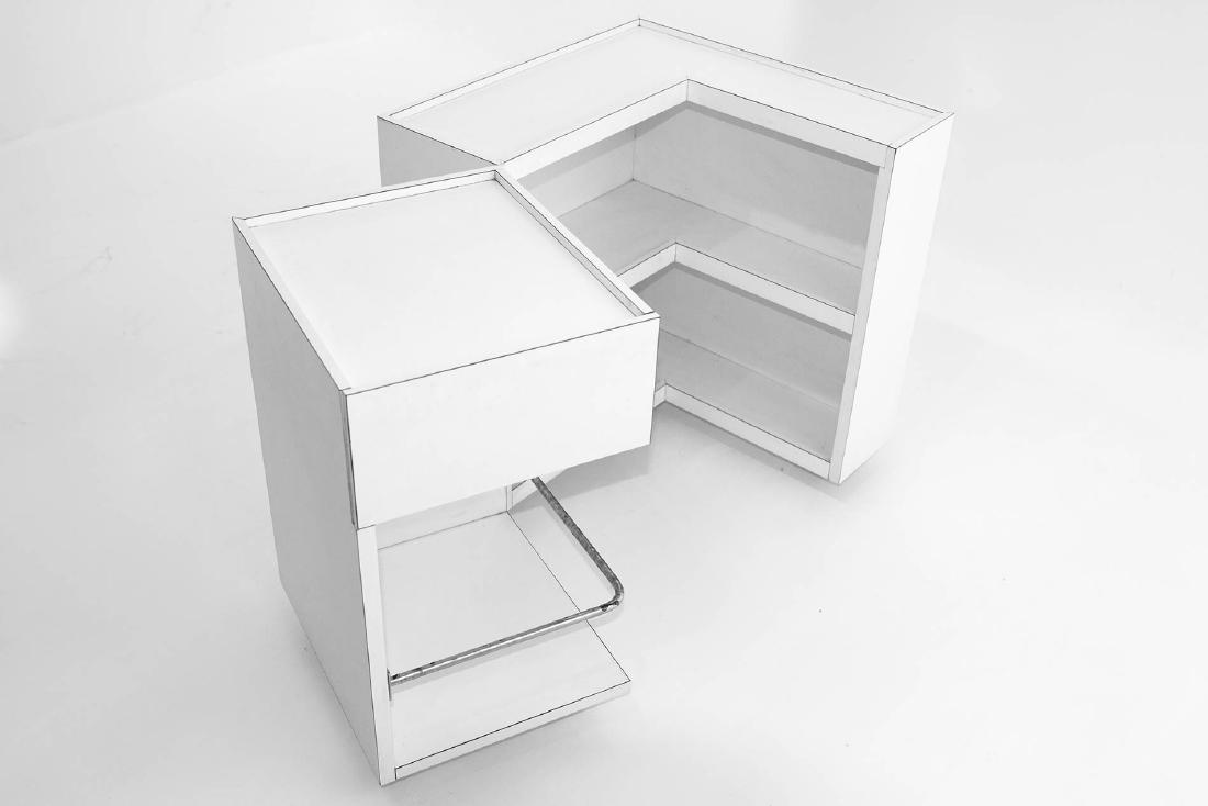 Arflex, designed by Cini Boeri, Cubotto model. Laminate (1 of 7)