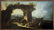 Italian painter from the 18th century. Landscape with