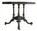Octagonal shaped table, 19th century. Black ebonized - 2