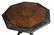 Octagonal shaped table, 19th century. Black ebonized - 3