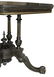 Octagonal shaped table, 19th century. Black ebonized - 5