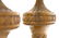 Pair of cone style lamps, Louis XVI, late 1700s, - 4