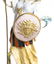 Capodimonte porcelain. Late 19th century. Minerva. H cm - 2