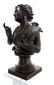 Causse' Julien, Allegory of poetry. Bronze sculpture. H - 2