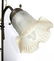 Brass table lampe, liberty style. H cm 51x30 - 2