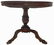 Roiund small table, three feet. Charles X period - 2