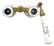 Theater binoculars, in lacquered mother-of-pearl, - 2