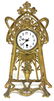 Liberty table clock, early 1900s. Porcelain clockface.