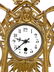 Liberty table clock, early 1900s. Porcelain clockface. - 3