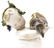 Pair of Capodimonte porcelain small puttis. Early 20th - 4