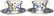 Pair of procwelain cups, Luigi Filippo, 1840. Sicily..