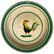 3 Sicilian majolica plates. 2 soup plates. cm 16 e cm - 3