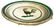 3 Sicilian majolica plates. 2 soup plates. cm 16 e cm - 4