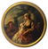Painter from the 18th century. Charity allegory.