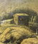 Painter from the 18th century. Round painting of snowy - 3