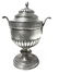 Silver sugar bowl, Imperial period. 19th century.