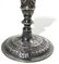 Silver wine cup, dated 1680. Punched paten "Aquila di - 2