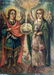 Russian icon, 18th century. Gabriel e Mike archangels.