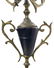 Triptyque, clock and 2 five lights candelabras. Brize, - 5