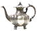 Set of silverware, 4 pieces , teapot( H cm 19), - 3