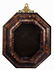 Turtle frame, XX Century. Cm 34. Minor restorations