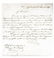 Signed letter by Ferdinando II, King of the two