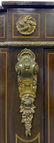 Etagere, 19th century. Main door with inlaids, side - 2