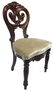 4 chairs, early 20th century. Mahogany wood. Decorated - 3