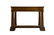 Inlaid consolle with marble on the top, XIX Century,