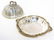 Pair of vegetable dishes, with lid. Ancient English - 2