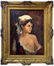 Painter from the 20th century. Girl's portrait.