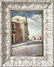 Italian painter from the 20th century. Street of