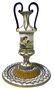 Gesualdo Di Bartolo. Caltagirone.Vase with little