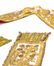 Embroidered stole with gold thread and satin, 18th - 4