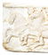 White marble piece, bas-relief. Neoclassic period. - 2