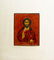 Russian icon, 19th century. Pantocrator Christ. Cm