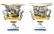 Pair of bowls. France, Charles X (1830). Painted