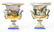 Pair of bowls. France, Charles X (1830). Painted - 2