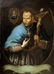 Painter from the 17th century. San Carlo Borromeo. 75,5