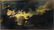 Italian painter from the 18th century. Landscape with
