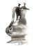 Silver 800 mug. Two little goats on the top. Naples, - 2