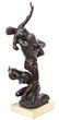 Patineted bronze sculpture, 20th century. The