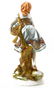 Capodimonte porcelain statuette. 20th century. Woman - 2