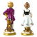 Capodimonte porcelain statuette. 20th century. Children - 2