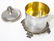 Silver 800 cookies holder with decorated base, interior - 2